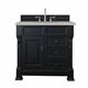 Brookfield 36" Single Vanity Cabinet, Antique Black