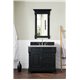 Brookfield 36" Single Vanity Cabinet, Antique Black