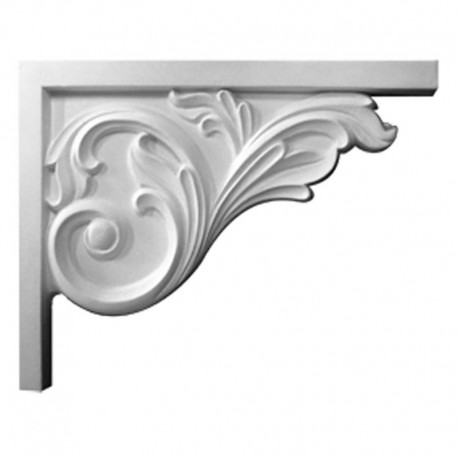 Bremen Acanthus Stair Bracket- Right