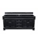 Brookfield 72" Double Vanity Cabinet, Antique Black