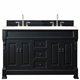 Brookfield 72" Double Vanity Cabinet, Antique Black