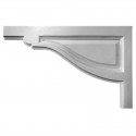 Left Small Traditional Stair Bracket- SB08X05TR-L