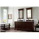Brookfield 72" Double Vanity Cabinet, Burnished Mahogany