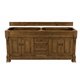 Brookfield 72" Double Vanity Cabinet, Country Oak