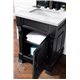 Brookfield 26" Single Vanity Cabinet, Antique Black