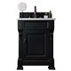 Brookfield 26" Single Vanity Cabinet, Antique Black