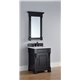 Brookfield 26" Single Vanity Cabinet, Antique Black