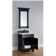 Brookfield 26" Single Vanity Cabinet, Antique Black
