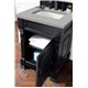 Brookfield 26" Single Vanity Cabinet, Antique Black