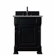 Brookfield 26" Single Vanity Cabinet, Antique Black
