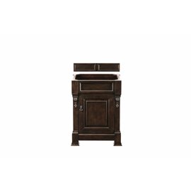 Brookfield 26" Single Vanity Cabinet, Burnished Mahogany