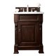 Brookfield 26" Single Vanity Cabinet, Burnished Mahogany