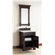 Brookfield 26" Single Vanity Cabinet, Burnished Mahogany