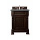 Brookfield 26" Single Vanity Cabinet, Burnished Mahogany