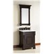Brookfield 26" Single Vanity Cabinet, Burnished Mahogany