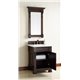 Brookfield 26" Single Vanity Cabinet, Burnished Mahogany