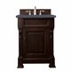Brookfield 26" Single Vanity Cabinet, Burnished Mahogany