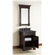 Brookfield 26" Single Vanity Cabinet, Burnished Mahogany
