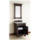 Brookfield 26" Single Vanity Cabinet, Burnished Mahogany