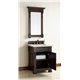 Brookfield 26" Single Vanity Cabinet, Burnished Mahogany