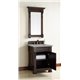 Brookfield 26" Single Vanity Cabinet, Burnished Mahogany