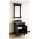 Brookfield 26" Single Vanity Cabinet, Burnished Mahogany