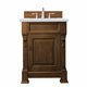 Brookfield 26" Single Vanity Cabinet, Country Oak
