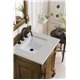 Brookfield 26" Single Vanity Cabinet, Country Oak