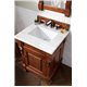 Brookfield 26" Single Vanity Cabinet, Warm Cherry