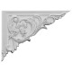 SB08X06FL-R Flower Stair Bracket Right