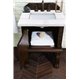 Balmoral 26" Single Vanity Cabinet, Antique Walnut