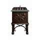 Balmoral 26" Single Vanity Cabinet, Antique Walnut