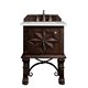 Balmoral 26" Single Vanity Cabinet, Antique Walnut