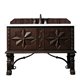 Balmoral 48" Single Vanity Cabinet, Antique Walnut