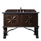 Balmoral 48" Single Vanity Cabinet, Antique Walnut