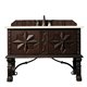 Balmoral 48" Single Vanity Cabinet, Antique Walnut