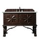 Balmoral 48" Single Vanity Cabinet, Antique Walnut