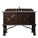 Balmoral 48" Single Vanity Cabinet, Antique Walnut