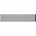 "5 1/8""W x 78 3/4""H x 5/8""D Fluted Casing"