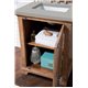 Providence 26" Single Vanity Cabinet, Driftwood