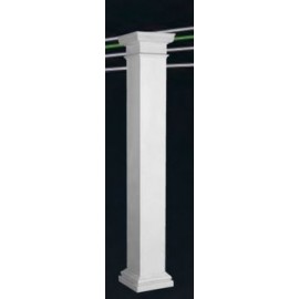 Endura-Lite Column Square Shaft (Fiberglass) Non-Tapered Smooth 