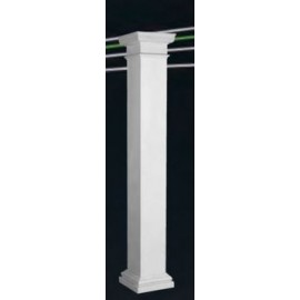 Endura-Lite Column Square Shaft (Fiberglass) Non-Tapered Smooth 