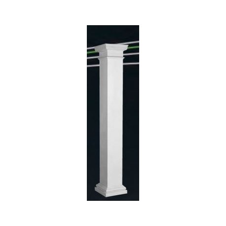 Endura-Lite Column Square Shaft (Fiberglass) Non-Tapered Smooth 