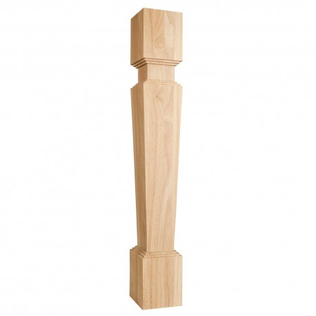 P36 Stacked Modern Wood Post