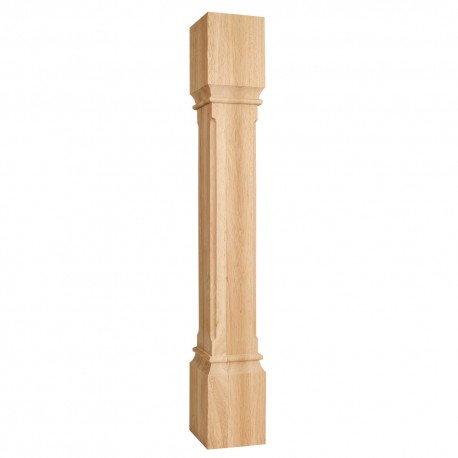 P38 Fluted Corner Modern Wood Post