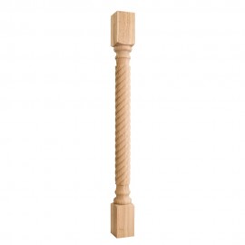 P3-3 Wood Post with Rope Pattern