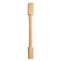 P3-42 Wood Post with Rope Pattern