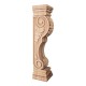 FCORB Acanthus Wood Fireplace Mantel Corbel