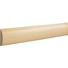 1-1/8" D x 2-1/2" H Hard Maple Dowel Column Moulding