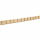 5/16" D x 1" H Oak Dentil Moulding